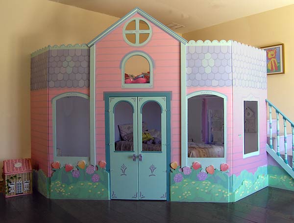 playhouse bunk bed plans